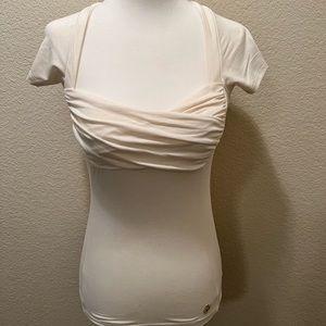 NWT Guess off white/ milk gorgeous top! Never worn! Size Small